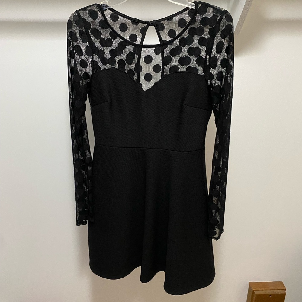 Lulus polka dot dress